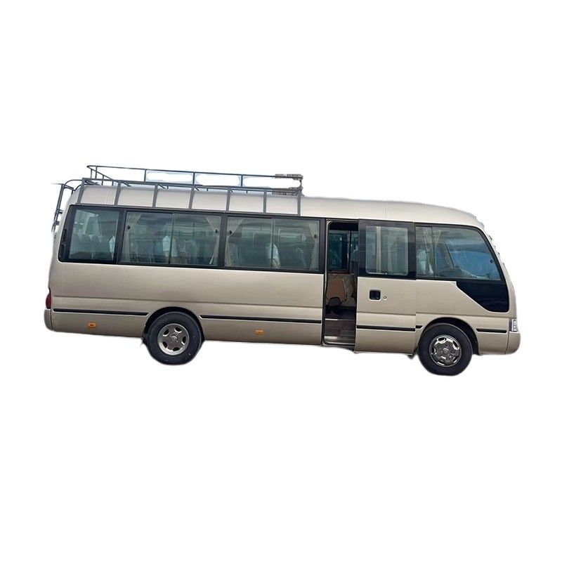 Autobus Toyo ta Coaster à 30 places diesel avec moteur 15BFT et émission Euro 3