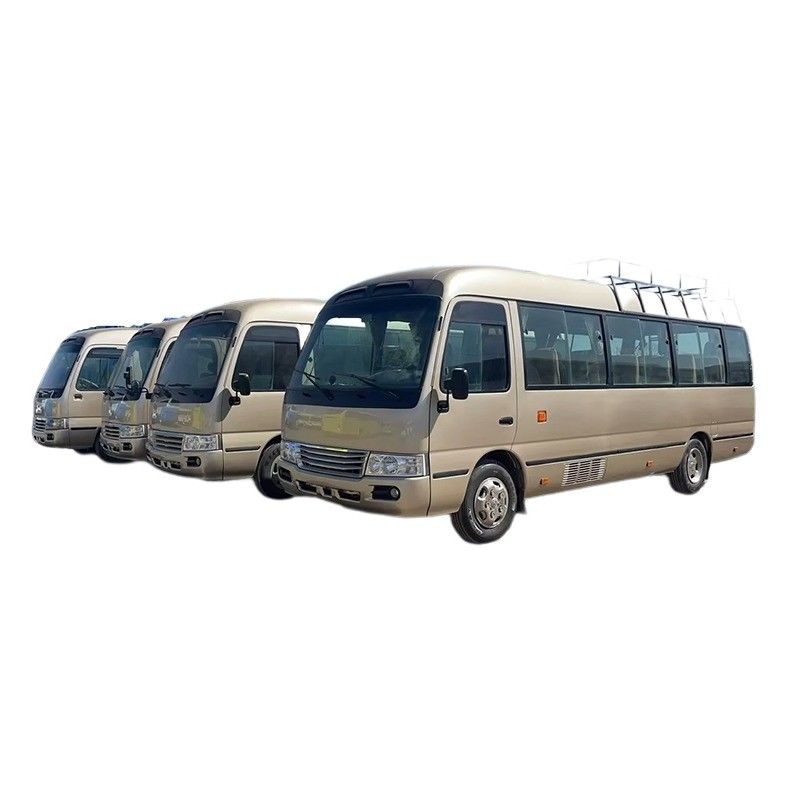 Autobus Toyo ta Coaster à 30 places diesel avec moteur 15BFT et émission Euro 3