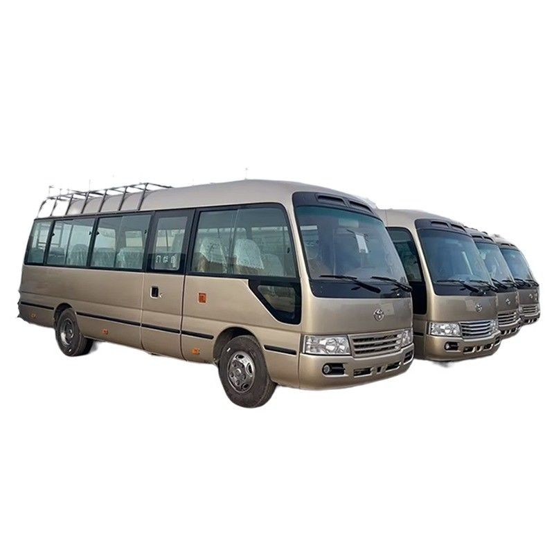 Autobus Toyo ta Coaster à 30 places diesel avec moteur 15BFT et émission Euro 3