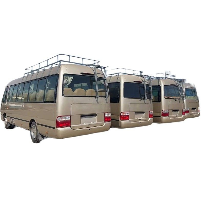 Autobus Toyo ta Coaster à 30 places diesel avec moteur 15BFT et émission Euro 3