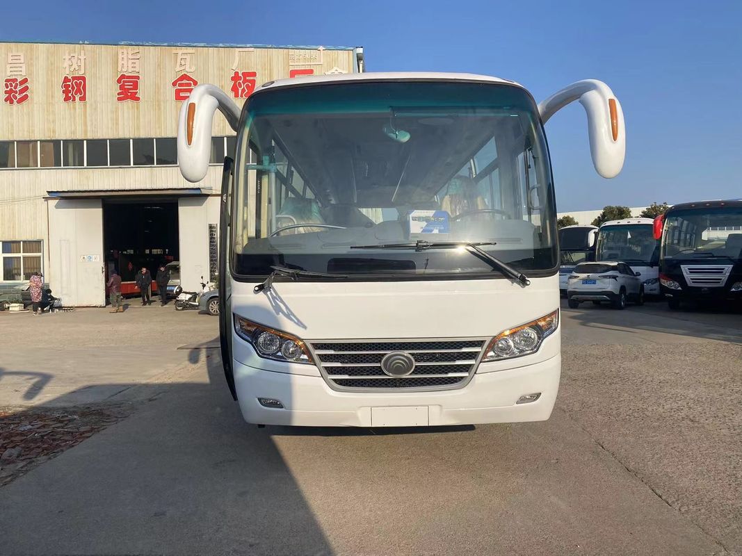Suspension à ressort à feuille 35 places à conduite à gauche Autobus de voyageurs pour les marchés de campagne