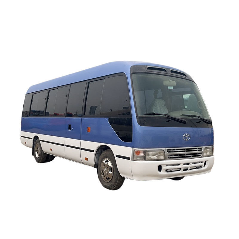 Minibus Toyota Coaster de luxe de 21 places avec moteur de 4 L, pneus 255/70R 22.5-16