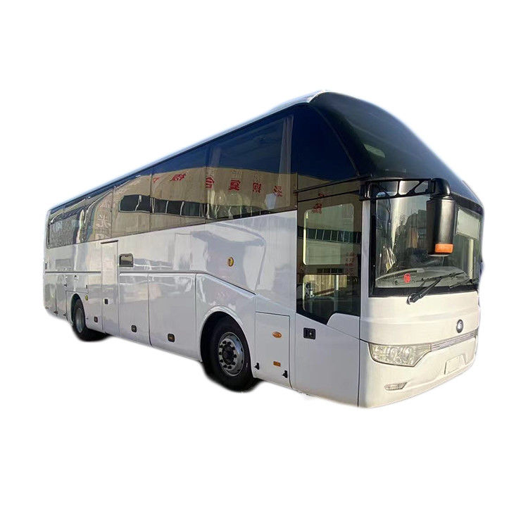 Confortable autocar de 65 places avec une capacité de moteur de 6 8L et une suspension à ressort à feuilles