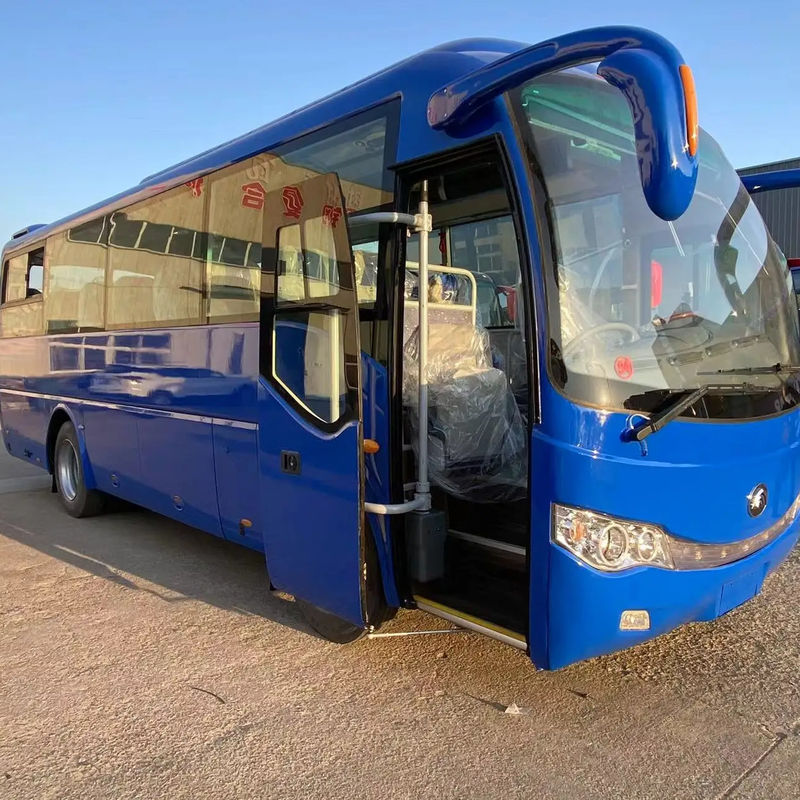 Vente d'autobus d'occasion de 45 places Autobus de coach de 40 places à gauche et suspension à ressort à feuilles