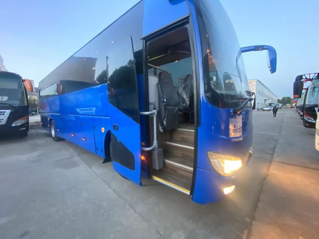 Vente d'autobus d'occasion de 45 places Autobus de coach de 40 places à gauche et suspension à ressort à feuilles