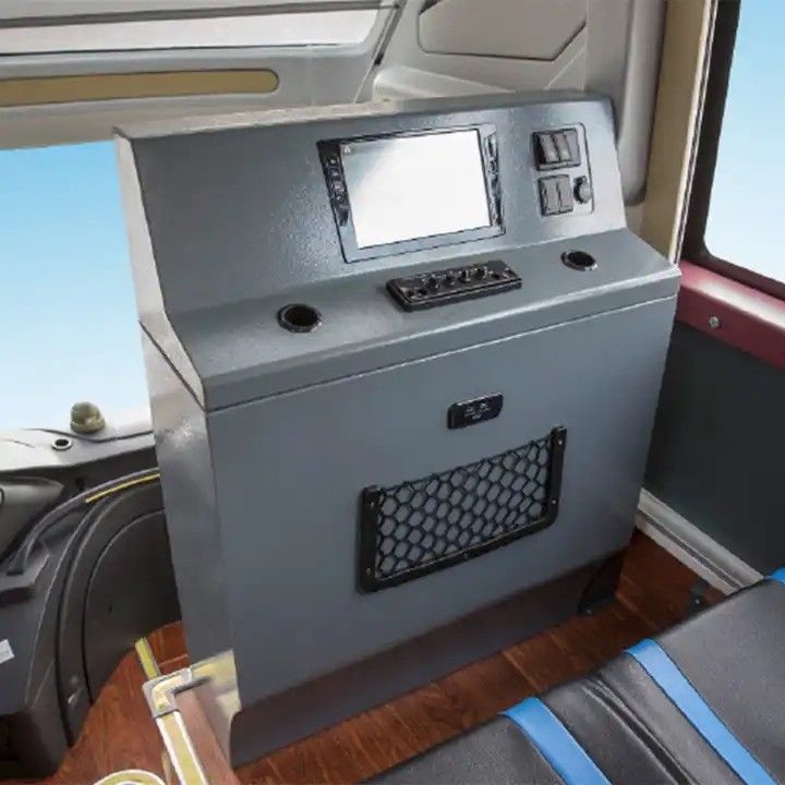 50-55-60 sièges Autobus d'occasion Autobus Higer Autobus Euro 3 Norme d'émission et grand espace