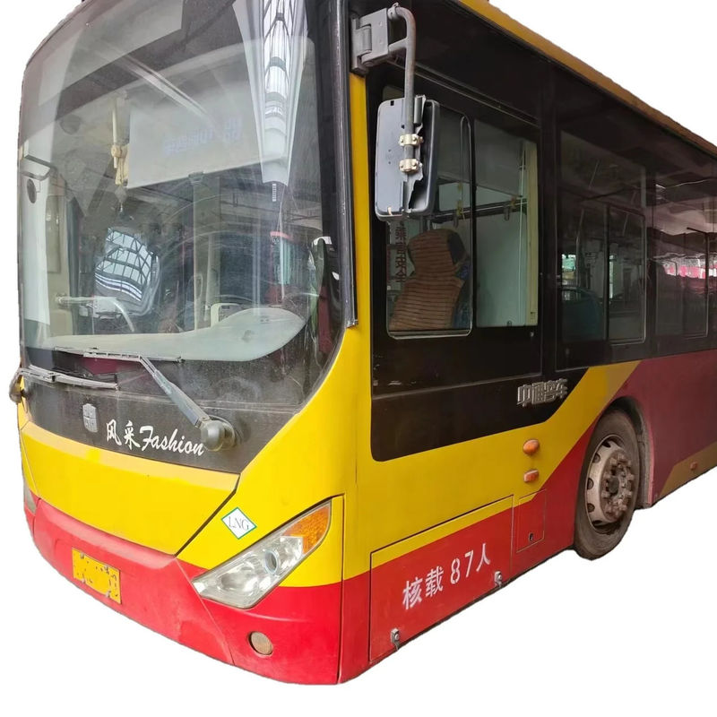 Autobus à GNC d'occasion 12m 87 sièges passagers avec climatisation non indépendante