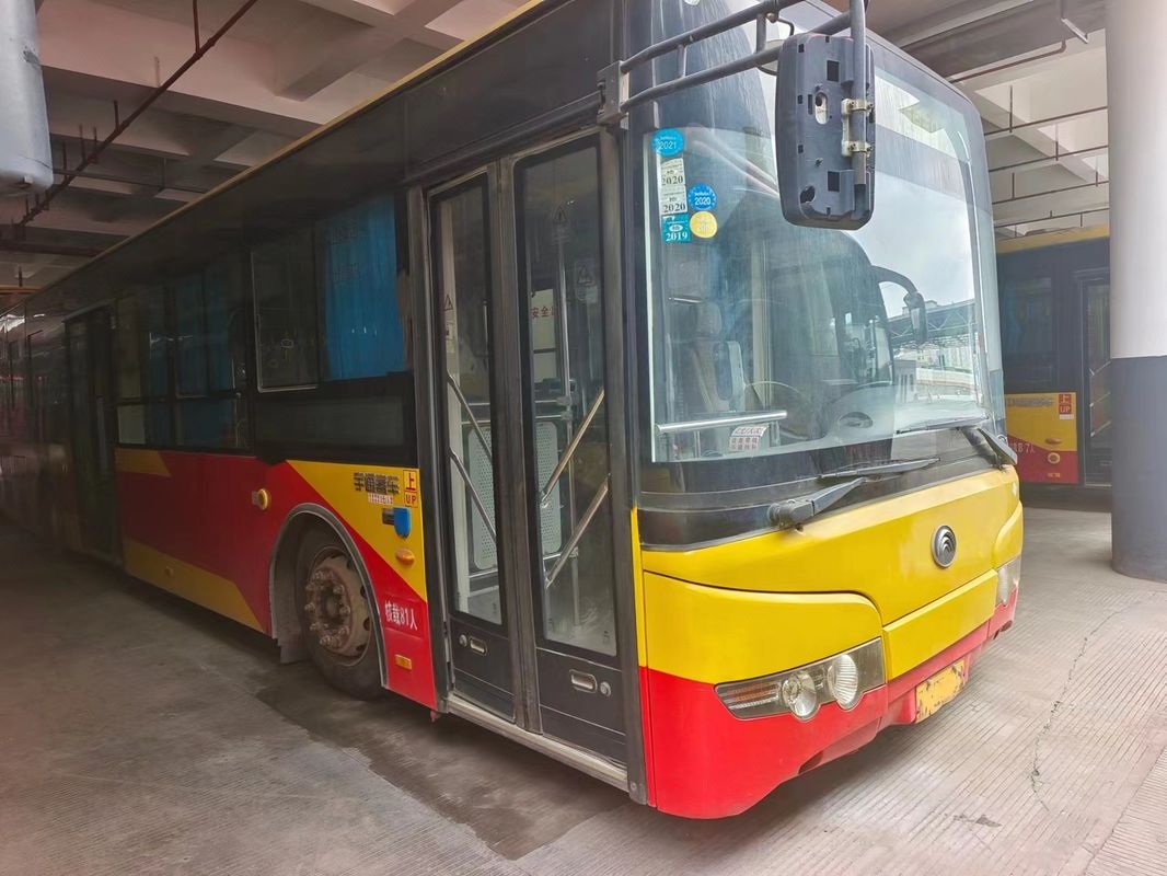 Autobus à GNC d'occasion 12m 87 sièges passagers avec climatisation non indépendante