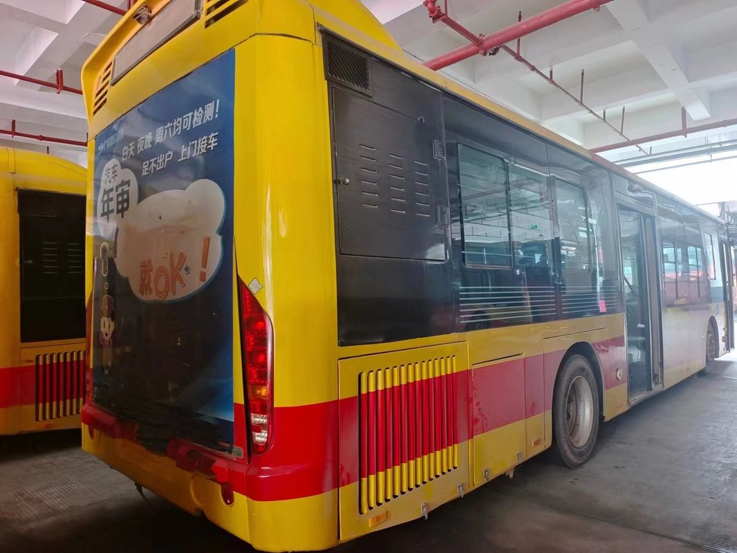 Autobus à GNC d'occasion 12m 87 sièges passagers avec climatisation non indépendante