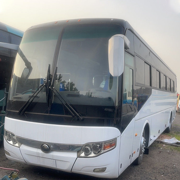 RHD 6-8L de seconde main à boîte manuelle siège tour Bus d'autocars d'occasion de grande capacité