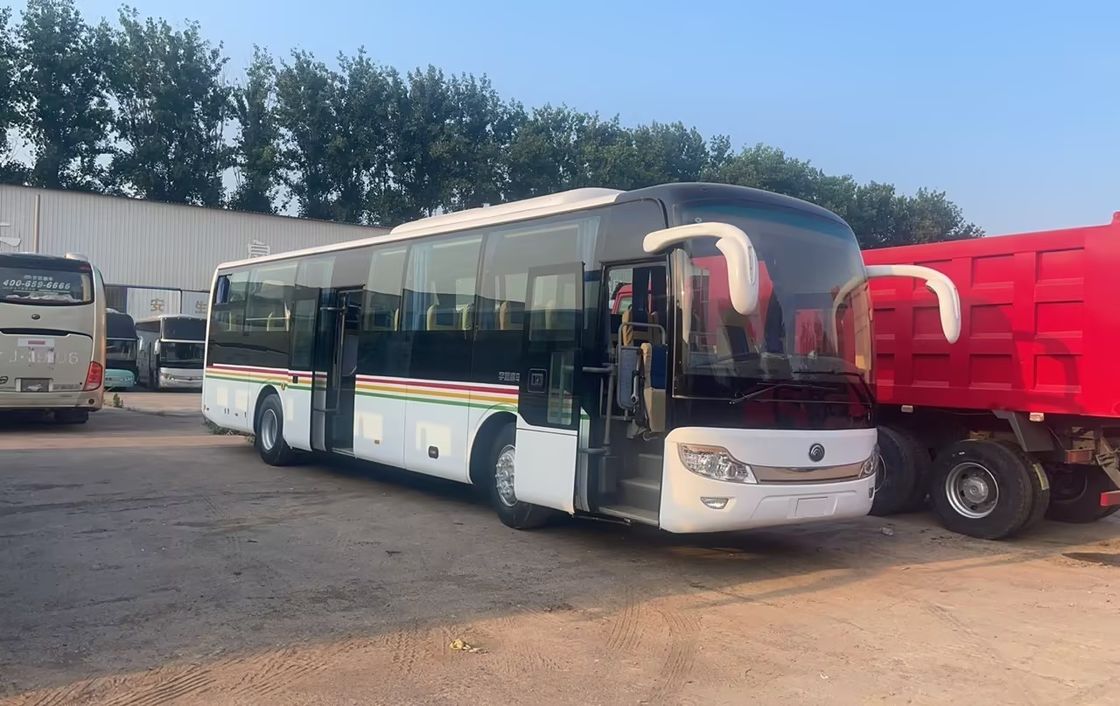 Parcours avant/arrière mm 1750/1586 Autobus d'occasion LHD 54 places Autobus de ville Youtong