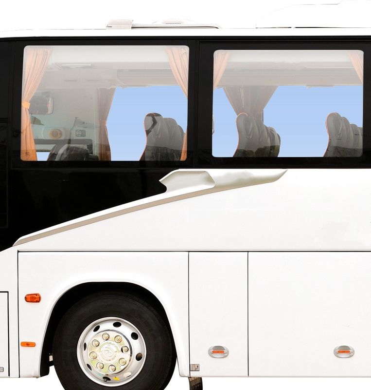 11120x2550x3505 mm siège d'autocar de luxe 46-50 sièges Autobus d'occasion avec une capacité de moteur de 4-6L