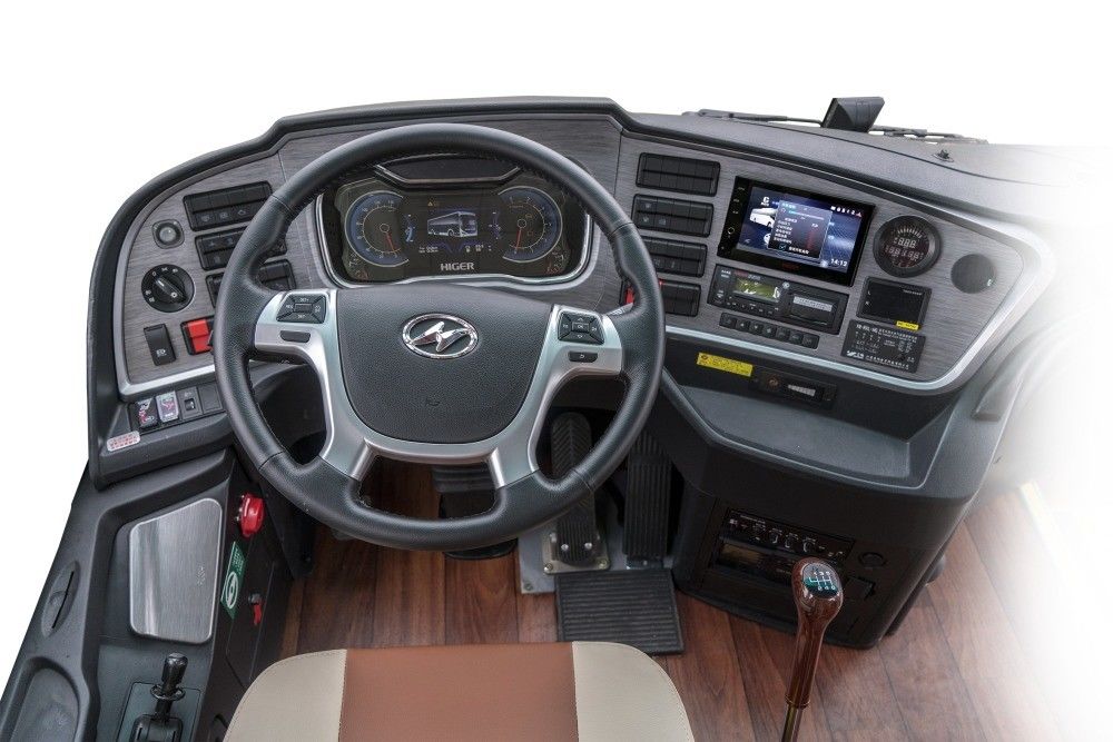 11120x2550x3505 mm siège d'autocar de luxe 46-50 sièges Autobus d'occasion avec une capacité de moteur de 4-6L