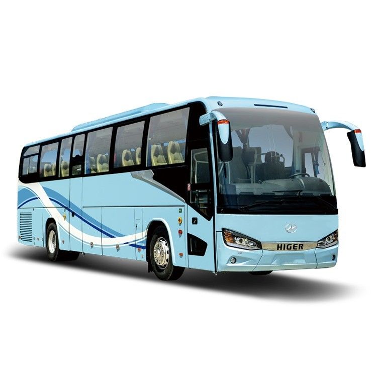 Autobus Higer de style confortable équipé de 46 places avec moteur diesel le plus vendu