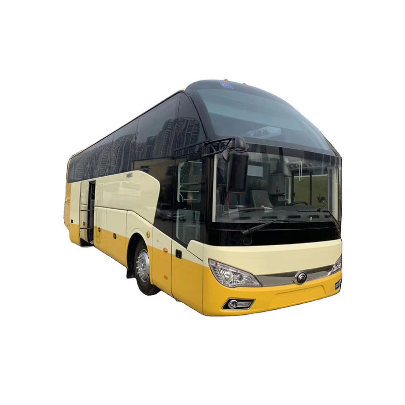 Autobus LHD d'occasion avec toilettes de 50 places et une grande capacité de moteur en bon état