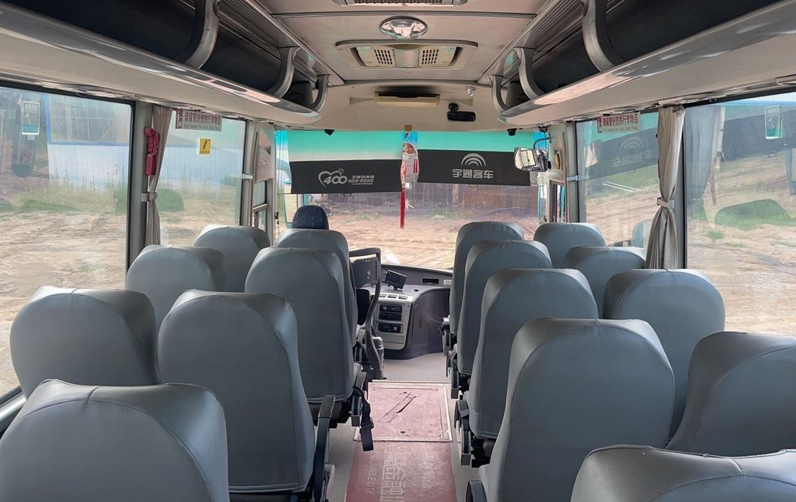 Autobus manuels d'occasion abordables avec moteur YC4E150-20 et largeur totale de 2430 mm