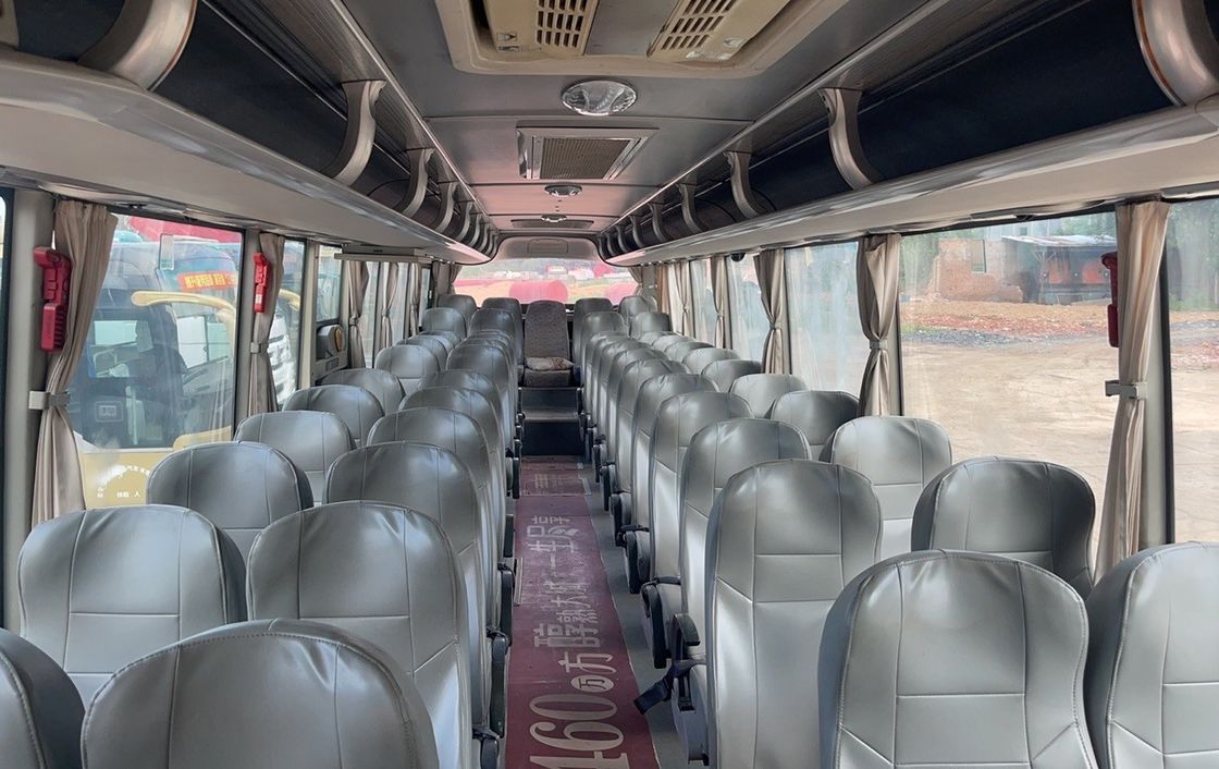 Autobus manuels d'occasion abordables avec moteur YC4E150-20 et largeur totale de 2430 mm