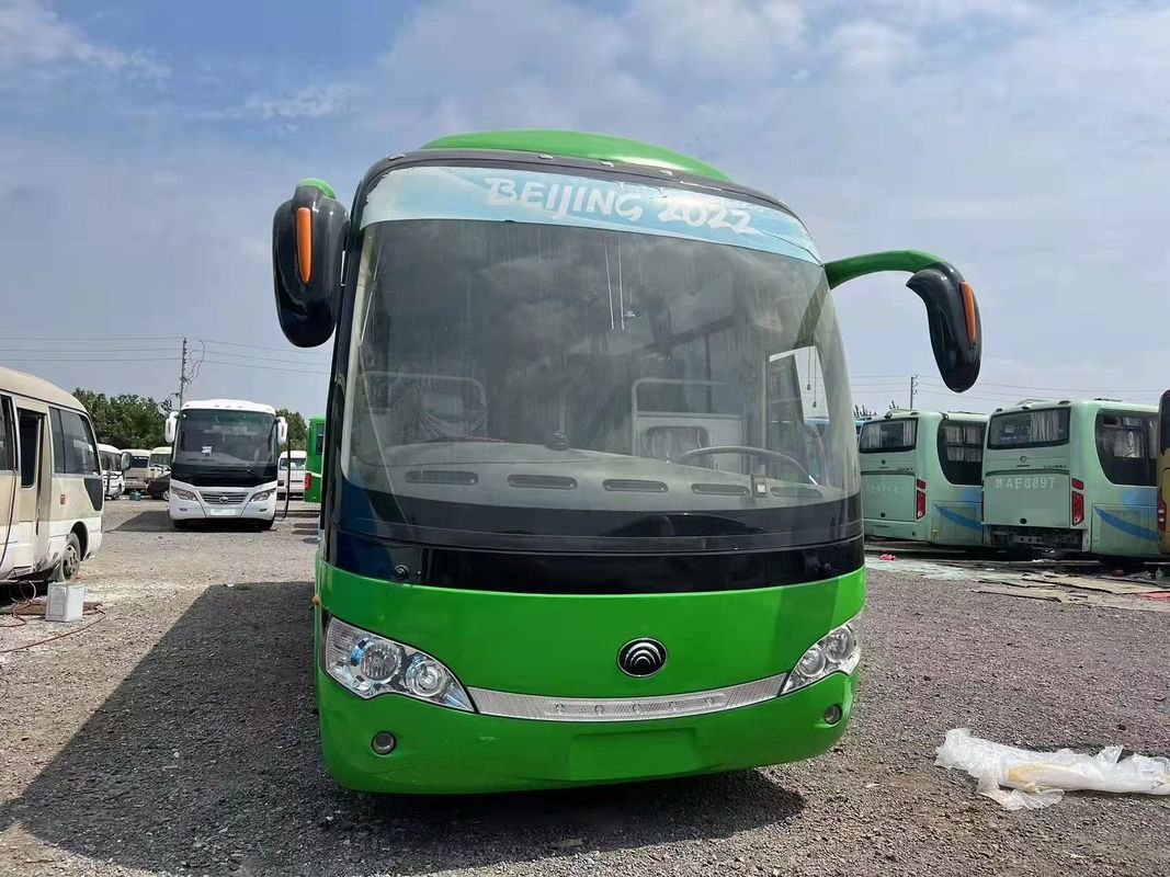 Autobus de luxe diesel LHD de 38 places avec 11/13 ressorts et moteur Weichai