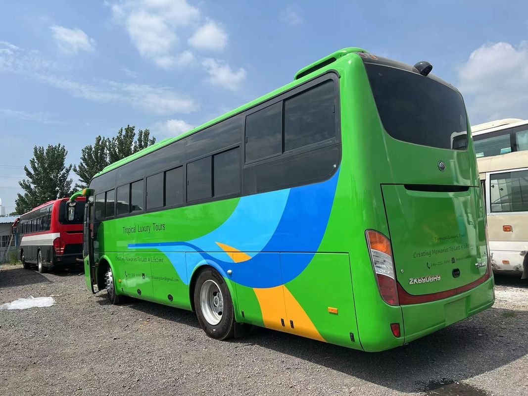 50 sièges RHD Yu Tong Bus à droite Voiture de tourisme Autocars Euro 3 Transmission manuelle