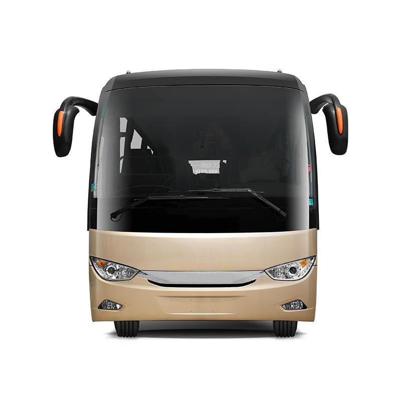 Autobus de transport public de 12 m 50 places Autobus de luxe LHD avec suspension à ressort à feuilles
