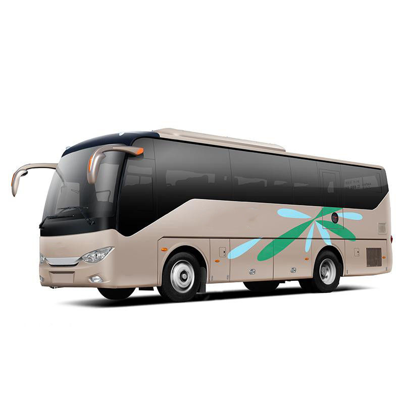 Vitesse 55-65 sièges Autobus avec toilette et essieu avant 6.5T / frein à disque pour les grands événements
