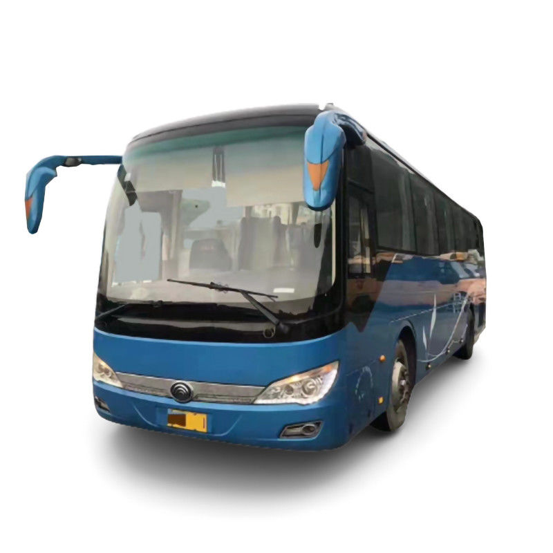 Cng Diesel utilisé à la main gauche bleu 12m autocars bus 31-50 sièges et 2340mm surplomb arrière