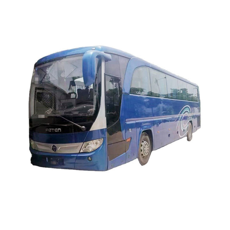 Autobus touristique de 12 m d'occasion avec 50 places et suspension à ressorts à feuilles