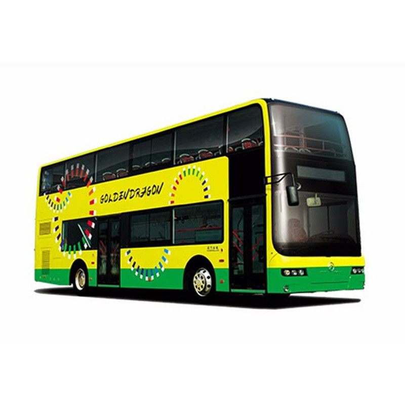 Vitesse maximale 100 km/h Bus d'occasion 61-65 sièges Autocar avec norme d'émission Euro 4