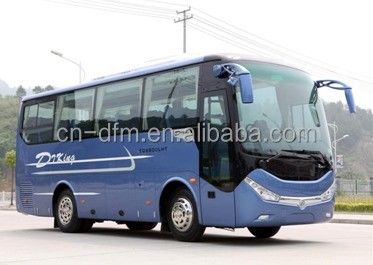 35-40 sièges Dongfeng 8m Luxe autocar touristique Autobus d'occasion à vitesse maximale 91-110 km/h