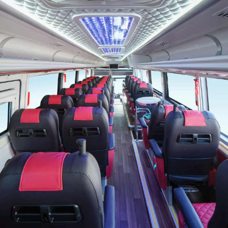 Autobus touristique de luxe de 55 places avec norme d'émission Euro 3 et suspension avant 2340