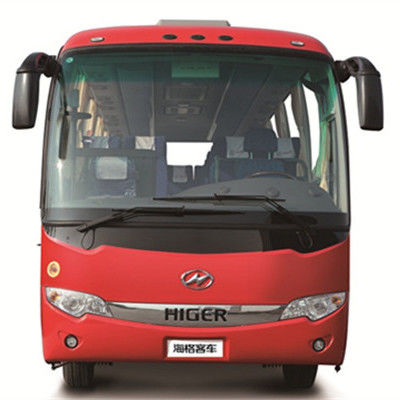 Luxe 32 sièges Higer Bus Diesel Rouge Autobus d'occasion À Dubaï 6.494L Déplacement bon