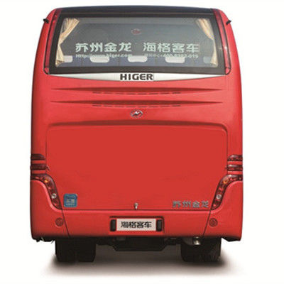 Luxe 32 sièges Higer Bus Diesel Rouge Autobus d'occasion À Dubaï 6.494L Déplacement bon