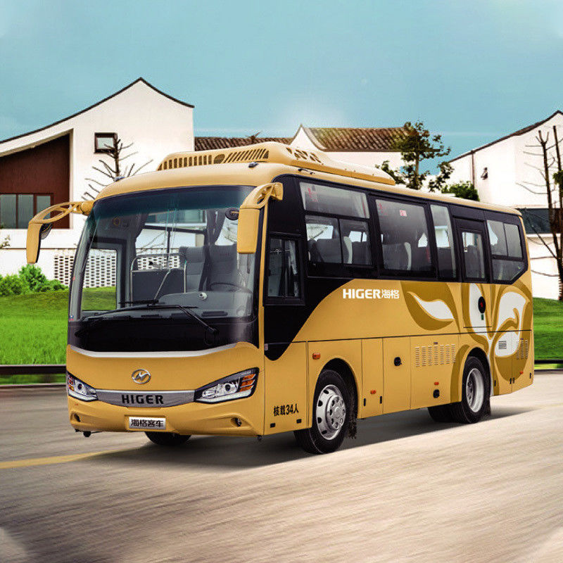 Autobus de luxe de 34 places pour les passagers utilisé dans la ville touristique avec la norme d'émission Euro 3