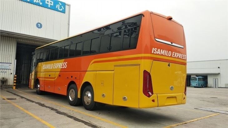 55 sièges LHD Drive Type Luxe Coaches pour les bus urbains Le meilleur choix