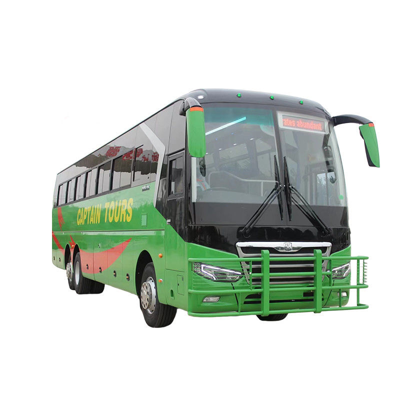 Autobus RHD confortable de 75 1 1 places avec suspension à ressorts à feuilles multiples et moteur diesel