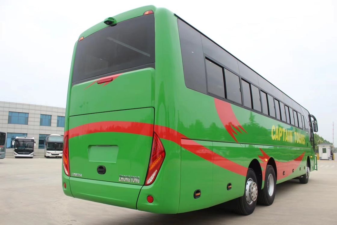 Autobus RHD confortable de 75 1 1 places avec suspension à ressorts à feuilles multiples et moteur diesel