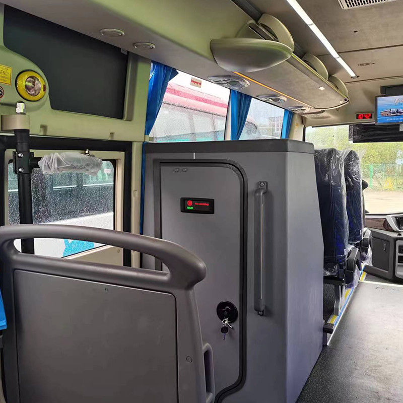 Transmission manuelle de type 9m Bleu Luxe RHD Diesel 35 sièges Bus pour les voyages en groupe