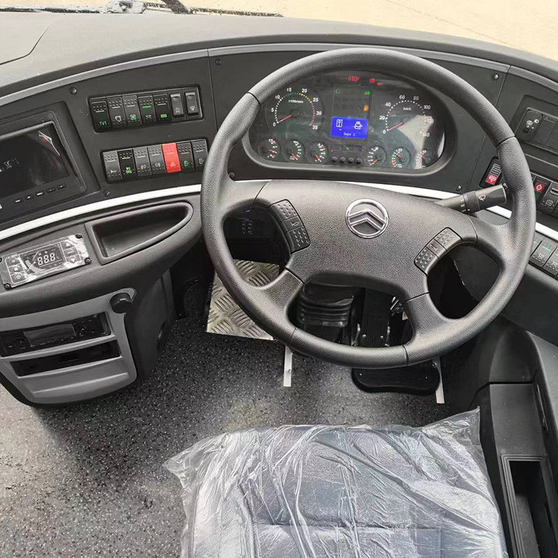 Transmission manuelle de type 9m Bleu Luxe RHD Diesel 35 sièges Bus pour les voyages en groupe