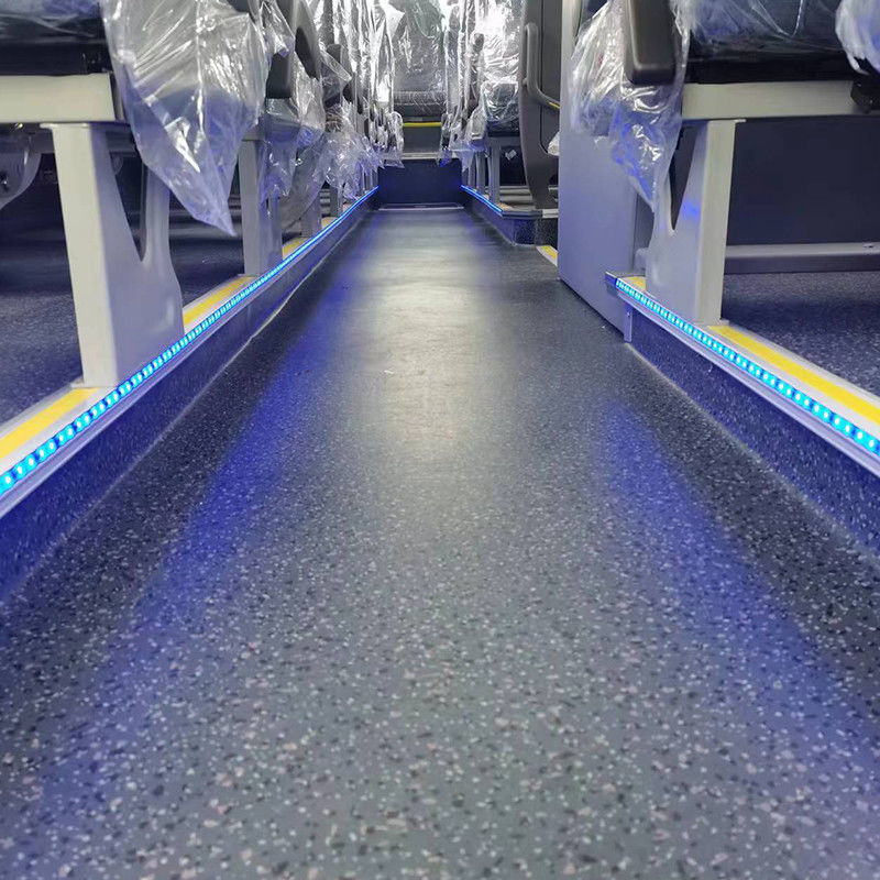 Transmission manuelle de type 9m Bleu Luxe RHD Diesel 35 sièges Bus pour les voyages en groupe