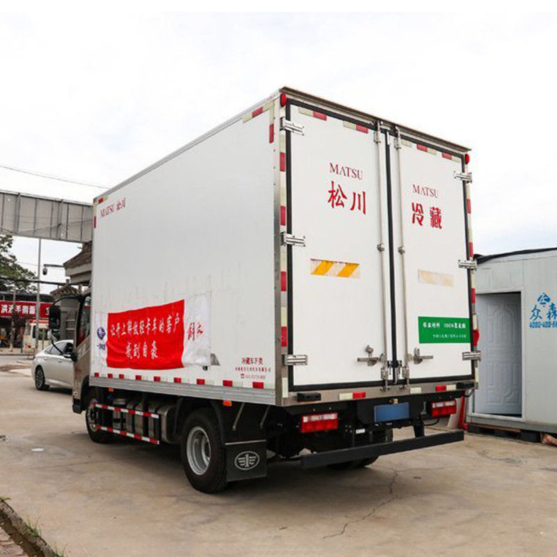 1-10T Capacité professionnel Jiefang camion réfrigéré pour les produits frais et surgelés