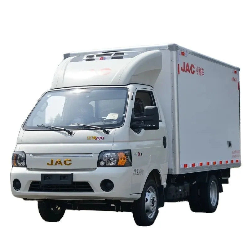 Camion réfrigéré JAC de 130 ch pour le transport 4x2 GVW≤5T réfrigération au carburant diesel