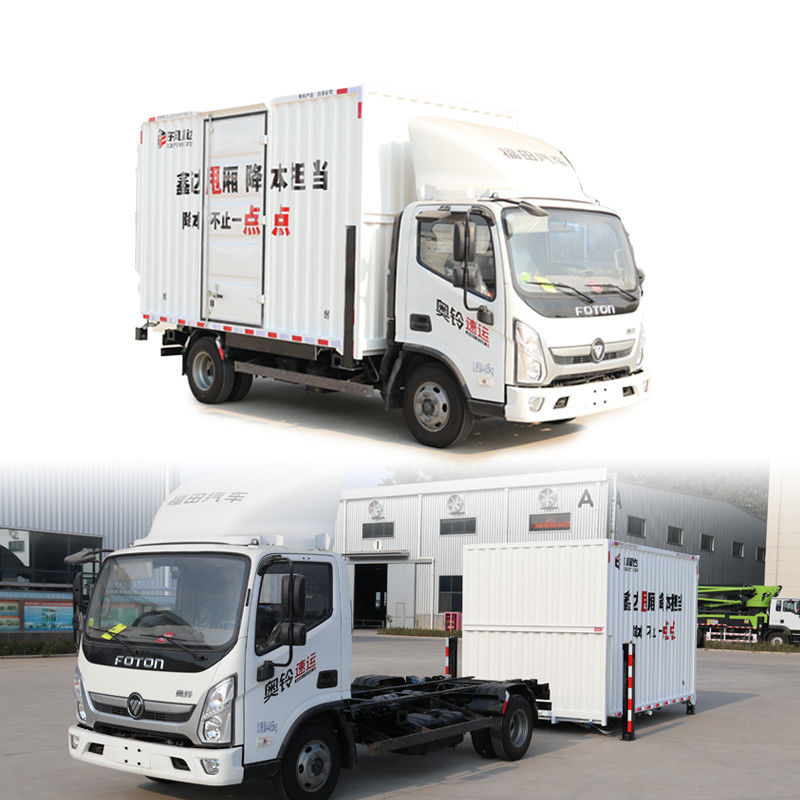 Foton 19CBM camion de fret avec rangée unique de sièges et couple maximal de 1000-1500Nm