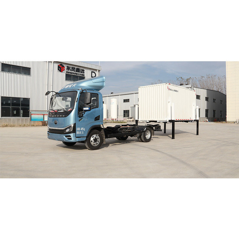 Camions électriques pour la distribution urbaine 4*2 19cbm 45cbm 59cbm détachables