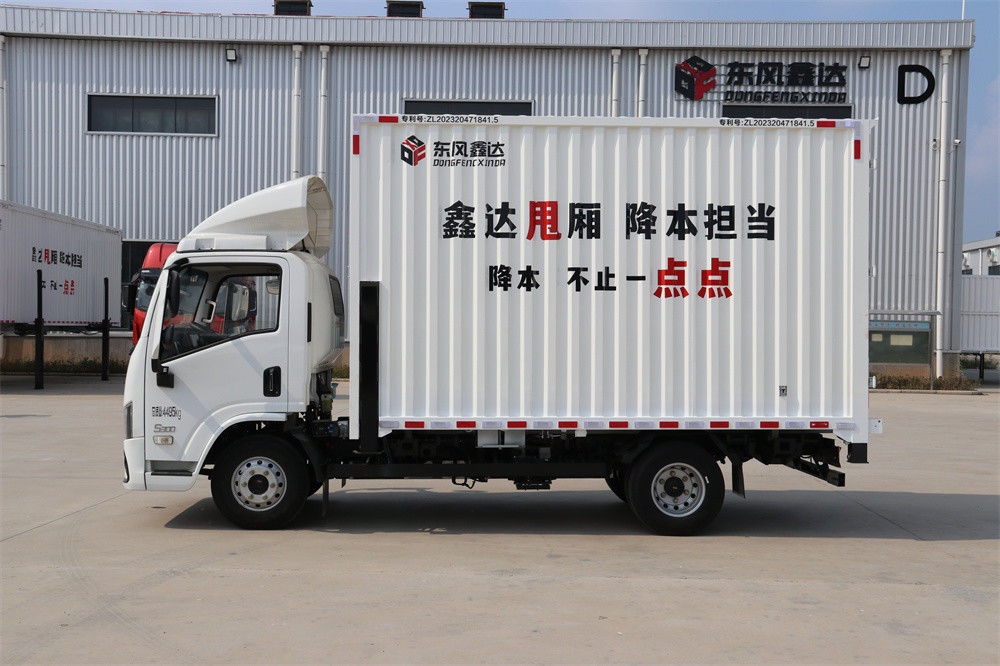 4*2 Mini 5 Tonnes 19CBM camions secs corps amovible et routeurs hydrauliques pour logistique