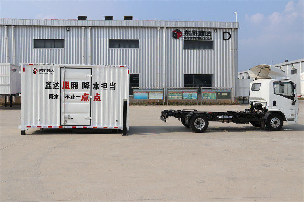 Carrosserie détachable Jac 4*2 Container commercial Cargo Van Pour le transport urbain