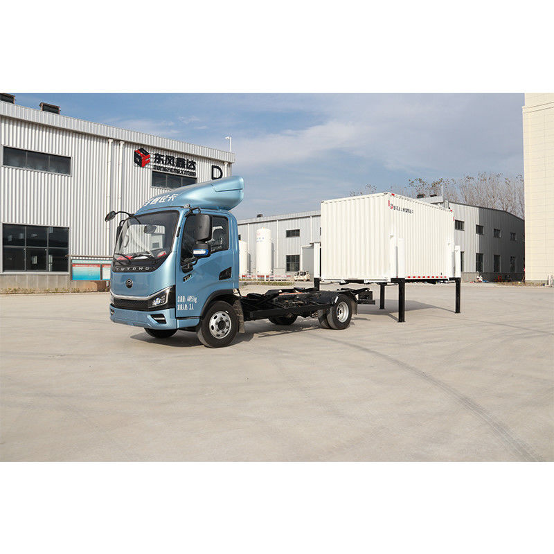 Camion électrique à chargement sec à carrosserie amovible pour siège à rangée unique et démarreurs hydrauliques
