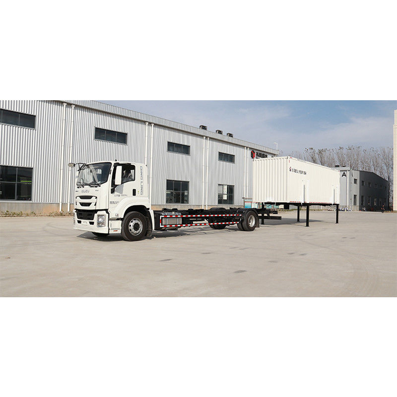Isuzu 4*2 12 Tonnes 19CBM 45CBM 59CBM camion de livraison de fret moyen pour la technologie de nouvelle génération