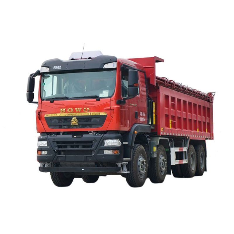 Fuel diesel HOWO camion de décharge 8X4 camion de décharge d'occasion pour le marché de toute l'Afrique 20 Capacité cube