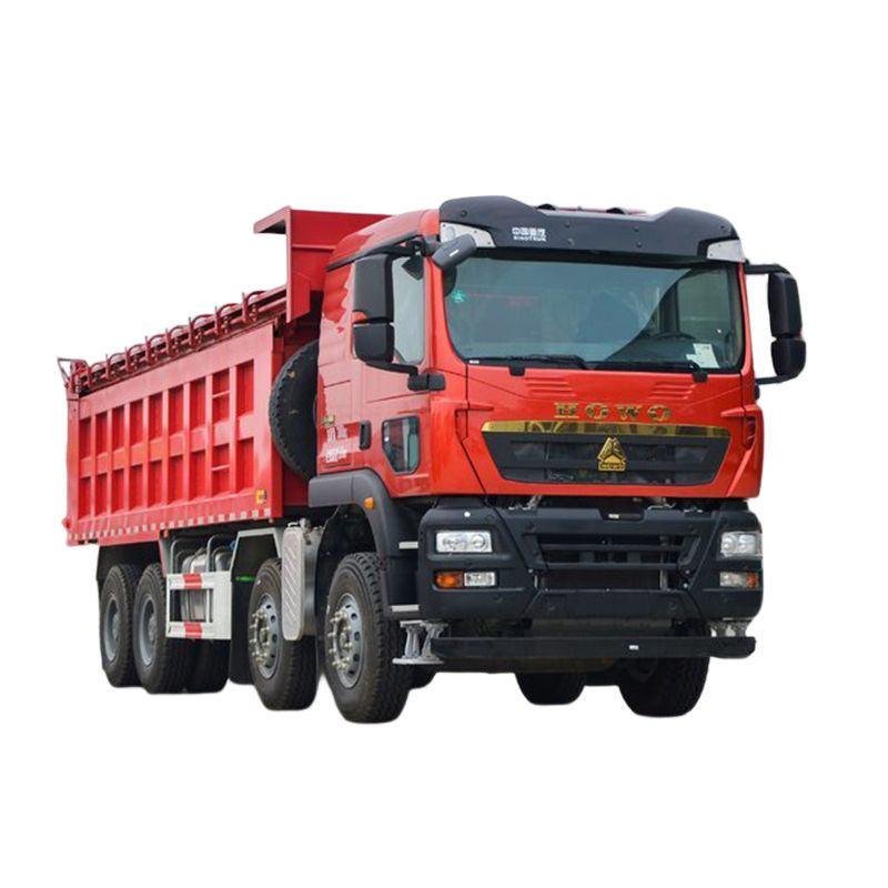 Fuel diesel HOWO camion de décharge 8X4 camion de décharge d'occasion pour le marché de toute l'Afrique 20 Capacité cube