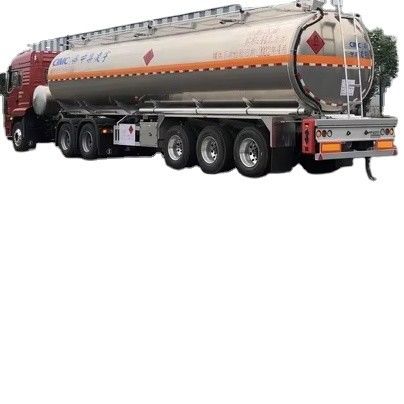 3 essieux 44m3 Benzine liquide Aviation Pétrole à essence transport de carburant à réaction semi-remorque pétrolier